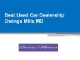 Car Dealerships In Owings Mills MD PowerPoint PPT Presentation