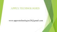 APPEX TECHNOLOGIES @GANDHIPURAM