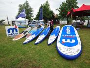 Stand up paddleboarding Mistral