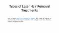 Different Types of Laser Hair Removal PowerPoint PPT Presentation