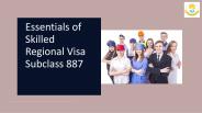Get To Know About Skilled Regional Visa Subclass 887