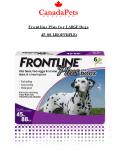 Frontline Plus For Large Dogs 44-88 lbs (Purple) - PDF - CanadaPetsSupplies PowerPoint PPT Presentation