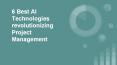 The 6 Best AI Technologies revolutionizing Project Management PowerPoint PPT Presentation