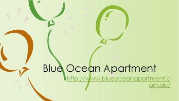 Palm beach  waterfront apartment