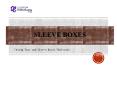 Sleeve boxes wholesale | Wholesale Tray Boxes | Sleeve packaging PowerPoint PPT Presentation