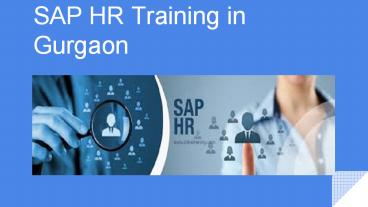 SAP HR Training in Gurgaon