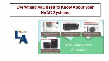 Everything you need to know about your hvac systems