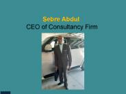 Sebre Abdul - CEO of Consultancy Firm