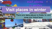 places to travel in winter