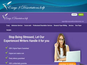 best dissertation writing services