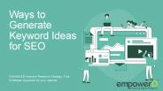 Find Advanced Profitable keyword research for SEO