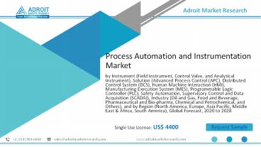 Process Automation and Instrumentation Market Size to reach $98.6 billion by 2028