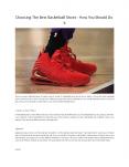 outdoor basketball shoes / outdoor shoes / basketball shoes / PowerPoint PPT Presentation
