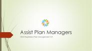 Plan Manager Perth WA | Assist Plan Managers