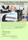 Types of Fabric that Requires Professional Cleaning PowerPoint PPT Presentation