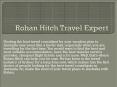 Rohan Hitch Travel Expert PowerPoint PPT Presentation