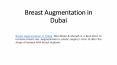 Breast Augmentation in Dubai PowerPoint PPT Presentation