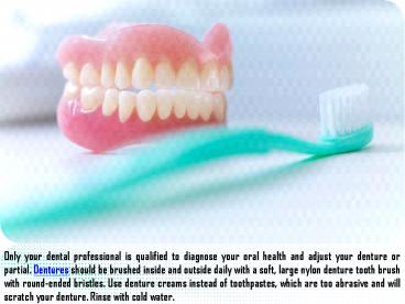 Virgin Island Dental Center | Denture Care