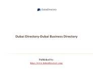 Dubai Business Directory