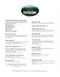 All Day Everyday Menu - Creekside PowerPoint PPT Presentation