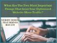 What Are The Two Most Important Things That Send Your Optimized Website More Traffic? PowerPoint PPT Presentation