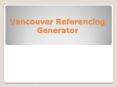 APA Referencing Generator PowerPoint PPT Presentation