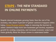 Stripe : The New Standard in Online Payments