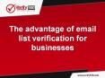The advantage of email list verification for businesses PowerPoint PPT Presentation