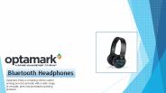 Custom Bluetooth Headphones - Optamark