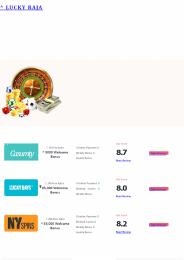 High Bonus Casinos in India