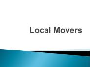 Local Movers and Packers