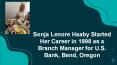 Sonja Lenore Haaby Started Her Career in 1998 as a Branch Manager for U.S. Bank, Bend, Oregon PowerPoint PPT Presentation