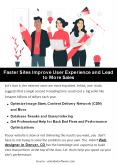 Faster Sites Improve User Experience and Lead to More Sales PowerPoint PPT Presentation