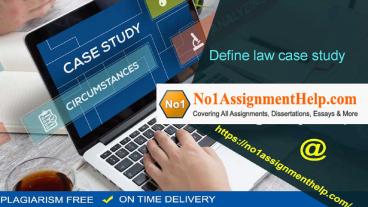 Law Case Study Assignment Help