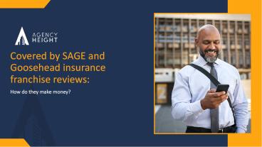 Why Goosehead Insurance Franchise Reviews?