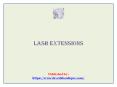 Lash Extensions PowerPoint PPT Presentation