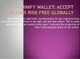 Coinify Wallet: Accept Bitcoins Risk-Free Globally PowerPoint PPT Presentation
