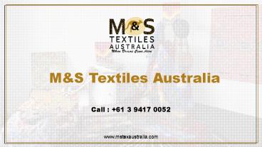 Historical traces of quilting fabric in Australia
