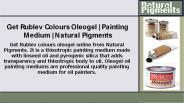 Get Rublev Colours Oleogel | Painting Medium | Natural Pigments