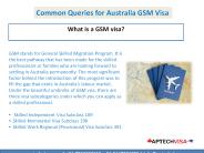 Common Queries for Australia GSM Visa