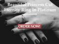 Beautiful Princess Cut Eternity Ring in Platinum - Eternity Us PowerPoint PPT Presentation