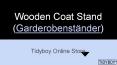 Wooden Coat Stand (Garderobenständer) PowerPoint PPT Presentation