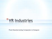 VR Industries- Healthy Soya Chunks Snacks