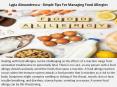 Lygia Alexandrescu - Simple Tips For Managing Food Allergies PowerPoint PPT Presentation
