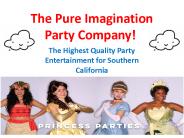 Kids Party Characters for Hire