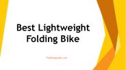 Best Lightweight Folding Bikes