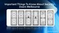 Important Things to Know About Security Screen Doors Melbourne PowerPoint PPT Presentation