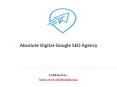 Google SEO Agency PowerPoint PPT Presentation
