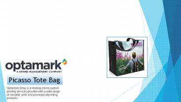 Custom Picasso Tote Bag - Optamark