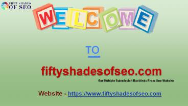 High PR Social Bookmarking Submission | Get Quality Backlinks